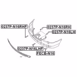 FEBEST 0237P-N16RH