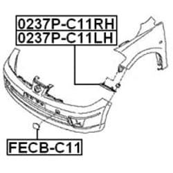 FEBEST 0237P-C11LH non classificato
