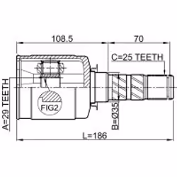 FEBEST 0811-B13 non classificato