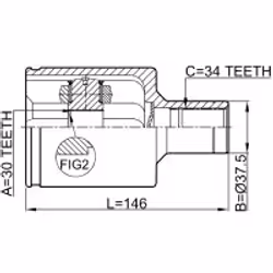 FEBEST 1611-210LH non classificato