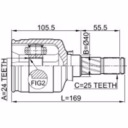 FEBEST 0211-P12QR20LH non classificato