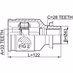 FEBEST 0511-M6MTRH non classificato