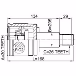 FEBEST 0711-XL7RH non classificato