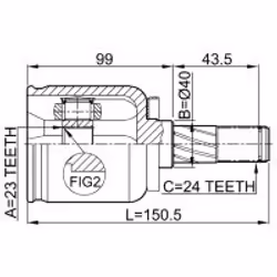 FEBEST 0211-P12QG16 non classificato