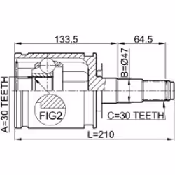 FEBEST 0111-FZJ100 non classificato