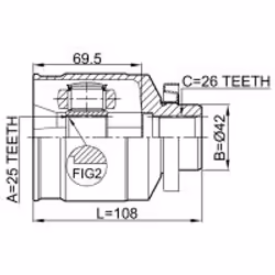 FEBEST 1211-TUCRH non classificato