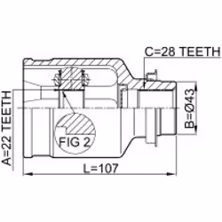 FEBEST 2211-SPARH non classificato