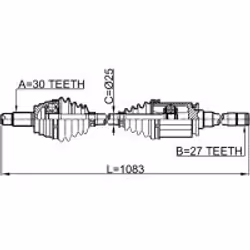 FEBEST 1914-E70RH non classificato