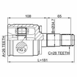 FEBEST 0411-K94LH non classificato