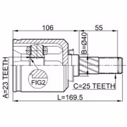 FEBEST 0211-V10RH non classificato