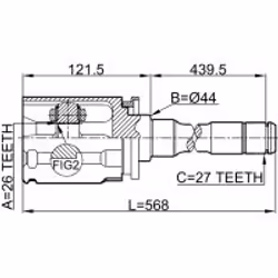 FEBEST 1911-E70RH non classificato