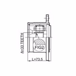 FEBEST 0411-V75RH non classificato