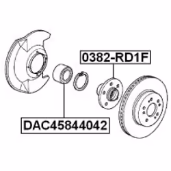 FEBEST DAC45844042 non classificato