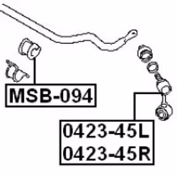 FEBEST 0423-45R non classificato