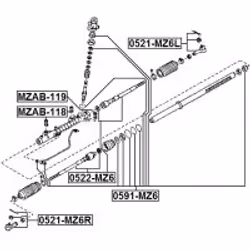 FEBEST 0521-MZ6R non classificato