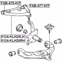 FEBEST 0124-KLH28LH non classificato - Vista aggiuntiva 2