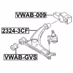 FEBEST VWAB-009 non classificato