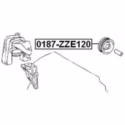 FEBEST 0187-ZZE120 non classificato