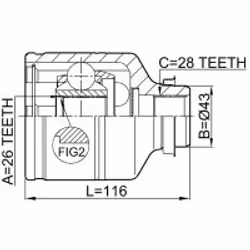 FEBEST 2211-CARRH non classificato
