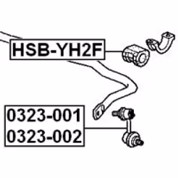 FEBEST HSB-YH2F non classificato