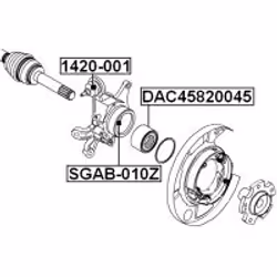 FEBEST SGAB-010Z non classificato