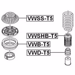 FEBEST VWD-T5 non classificato
