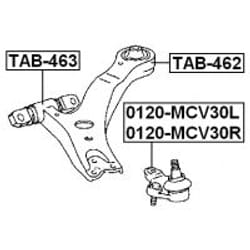 FEBEST TAB-463 non classificato