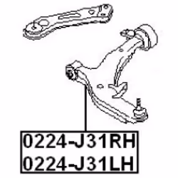 FEBEST 0224-J31RH non classificato