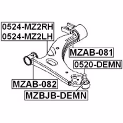 FEBEST 0524-MZ2LH non classificato