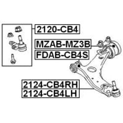 FEBEST 2124-CB4RH non classificato