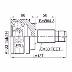FEBEST 1910-X3 non classificato