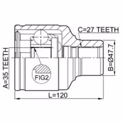 FEBEST 1411-REXI non classificato