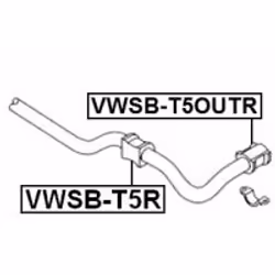 FEBEST VWSB-T5R non classificato