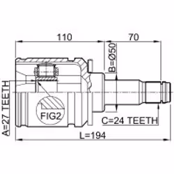 FEBEST 0111-MCV30LH non classificato