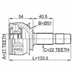 FEBEST 1810-Z14 non classificato