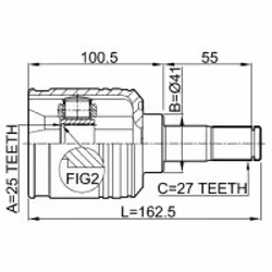 FEBEST 2211-NS27LH non classificato
