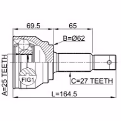 FEBEST 2210-NSP27A48 non classificato