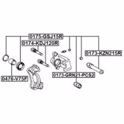 FEBEST 0174-KDJ120R non classificato