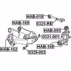 FEBEST HAB-169 non classificato