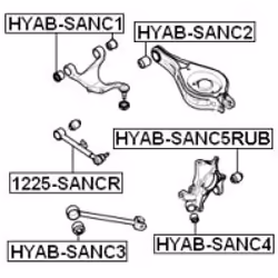 FEBEST HYAB-SANC5RUB non classificato - Vista aggiuntiva 2
