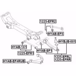 FEBEST HYAB-EF4RUB non classificato