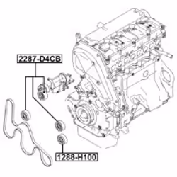 FEBEST 2287-D4CB non classificato