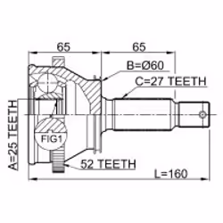 FEBEST 1210-SFRRA52 non classificato