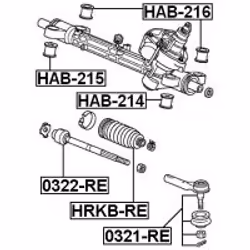 FEBEST HRKB-RE non classificato