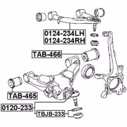 FEBEST 0124-234RH non classificato