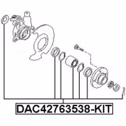 FEBEST DAC42763538-KIT non classificato