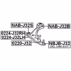 FEBEST NAB-J32B non classificato
