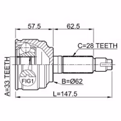 FEBEST 0510-052 non classificato