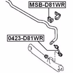 FEBEST MSB-D81WR non classificato