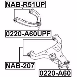 FEBEST 0220-A60UPF non classificato
